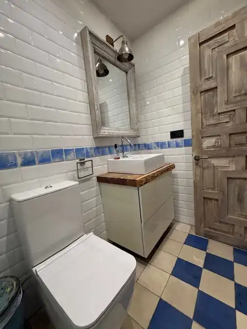 Bathroom of Houses for sale in Chiclana de la Frontera  with Private garden, Terrace and Storage room