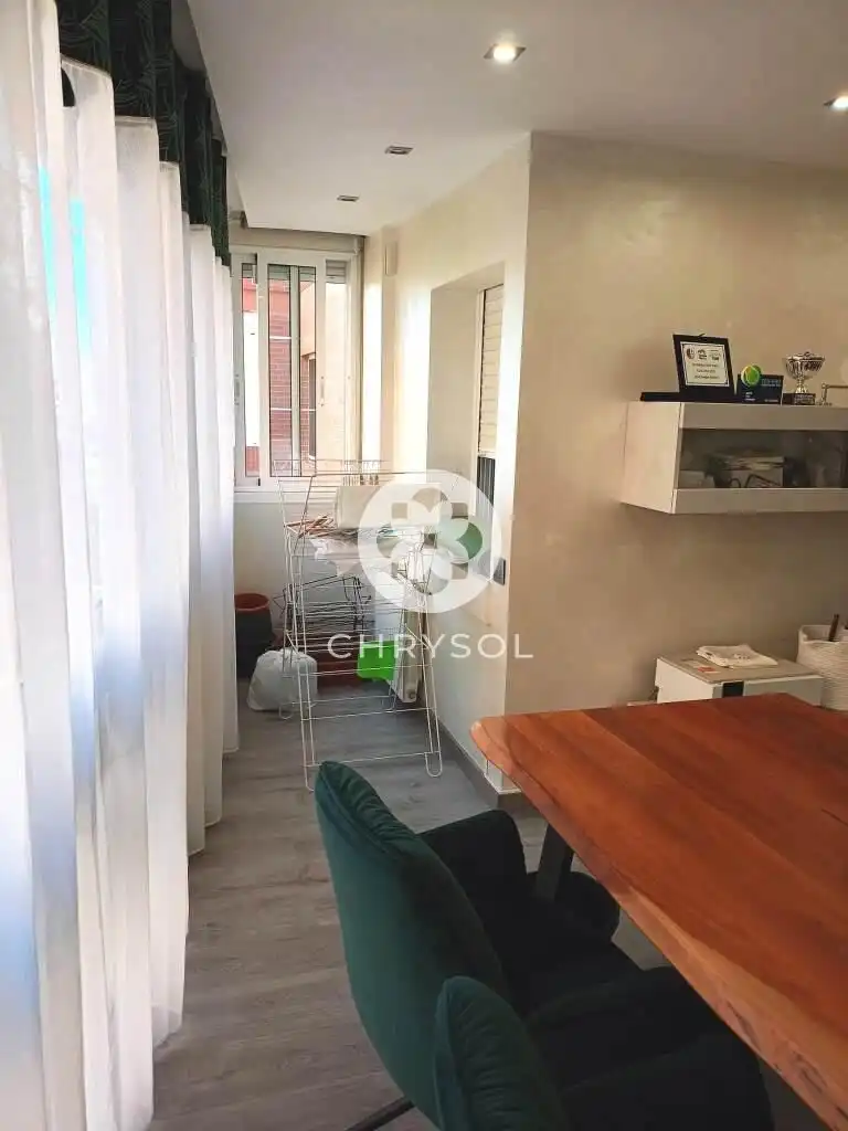 Sala de estar de Piso en venta en Barcelona con Aire acondicionado, Calefacción y Jardín privado