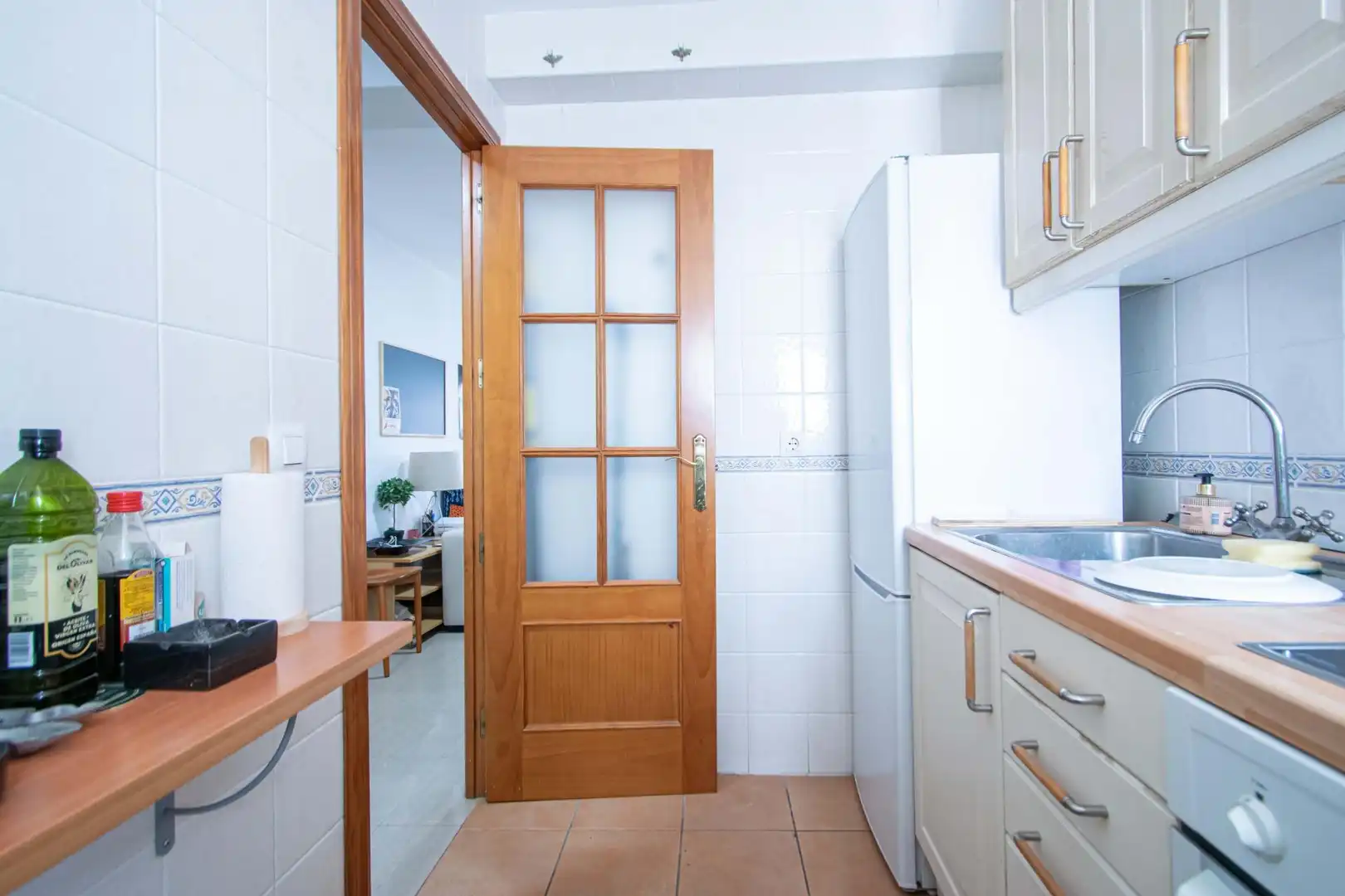 Kitchen of Flat for sale in Sevilla  with Air Conditioner and Terrace