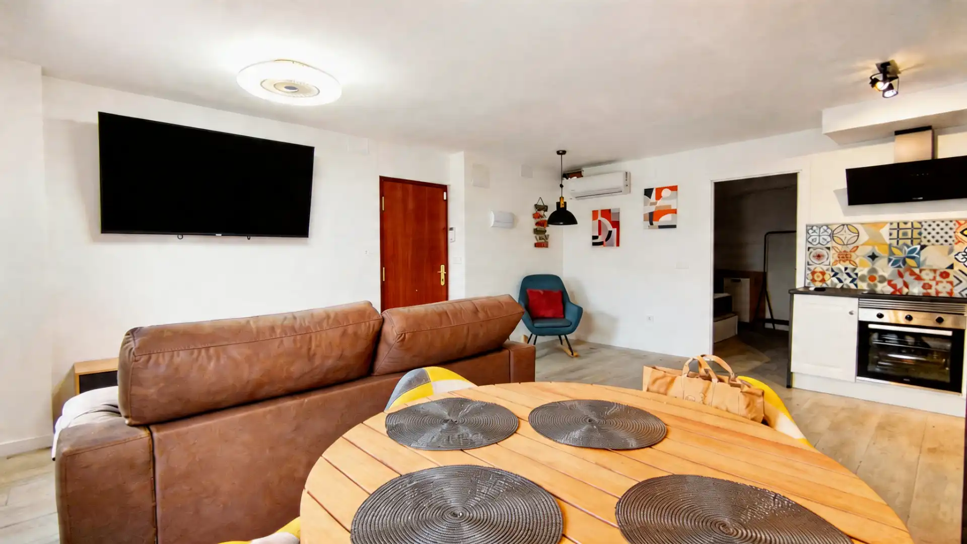 Wohnzimmer von Erdgeschoss zum Verkauf in Altea mit Klimaanlage, Heizung und Möbliert