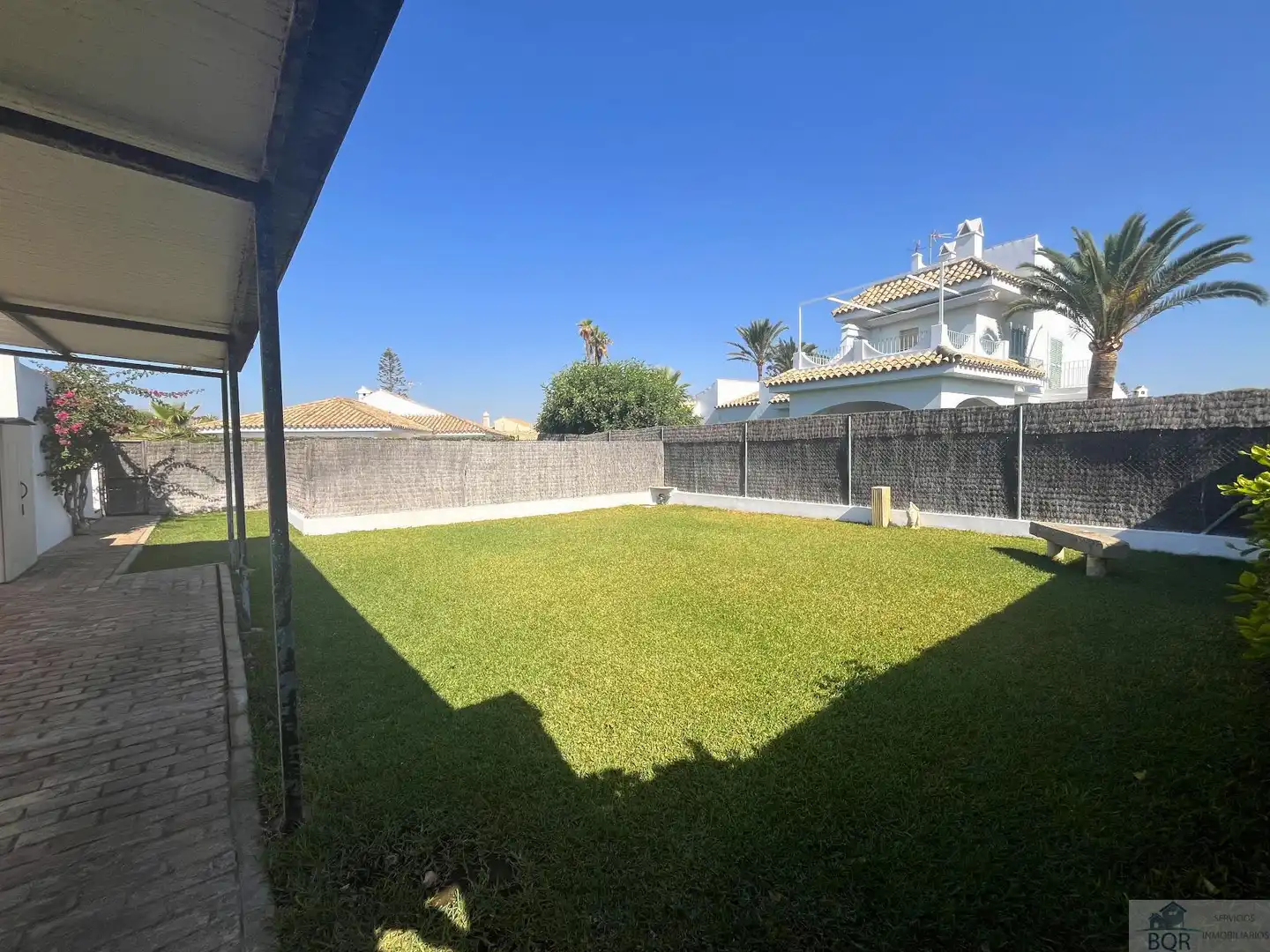 Jardín de Casa o chalet de alquiler en El Puerto de Santa María con Aire acondicionado, Calefacción y Terraza