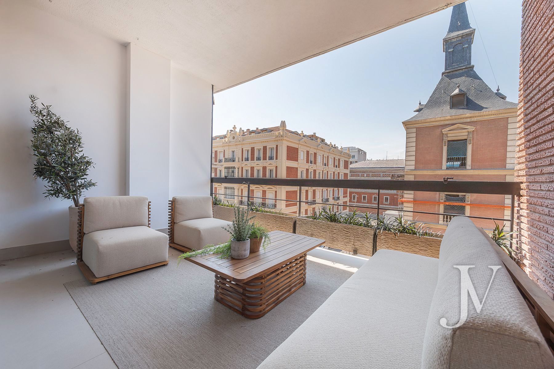 Terrace of Flat for sale in  Madrid Capital  with Air Conditioner, Heating and Terrace