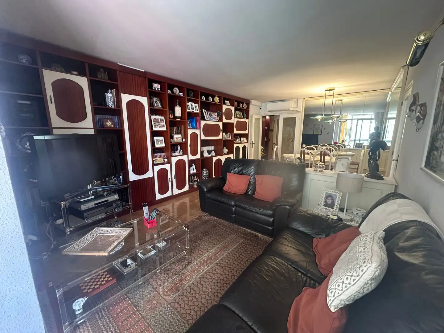 Wohnzimmer von Wohnung zum Verkauf in Barcelona mit Klimaanlage, Heizung und Möbliert