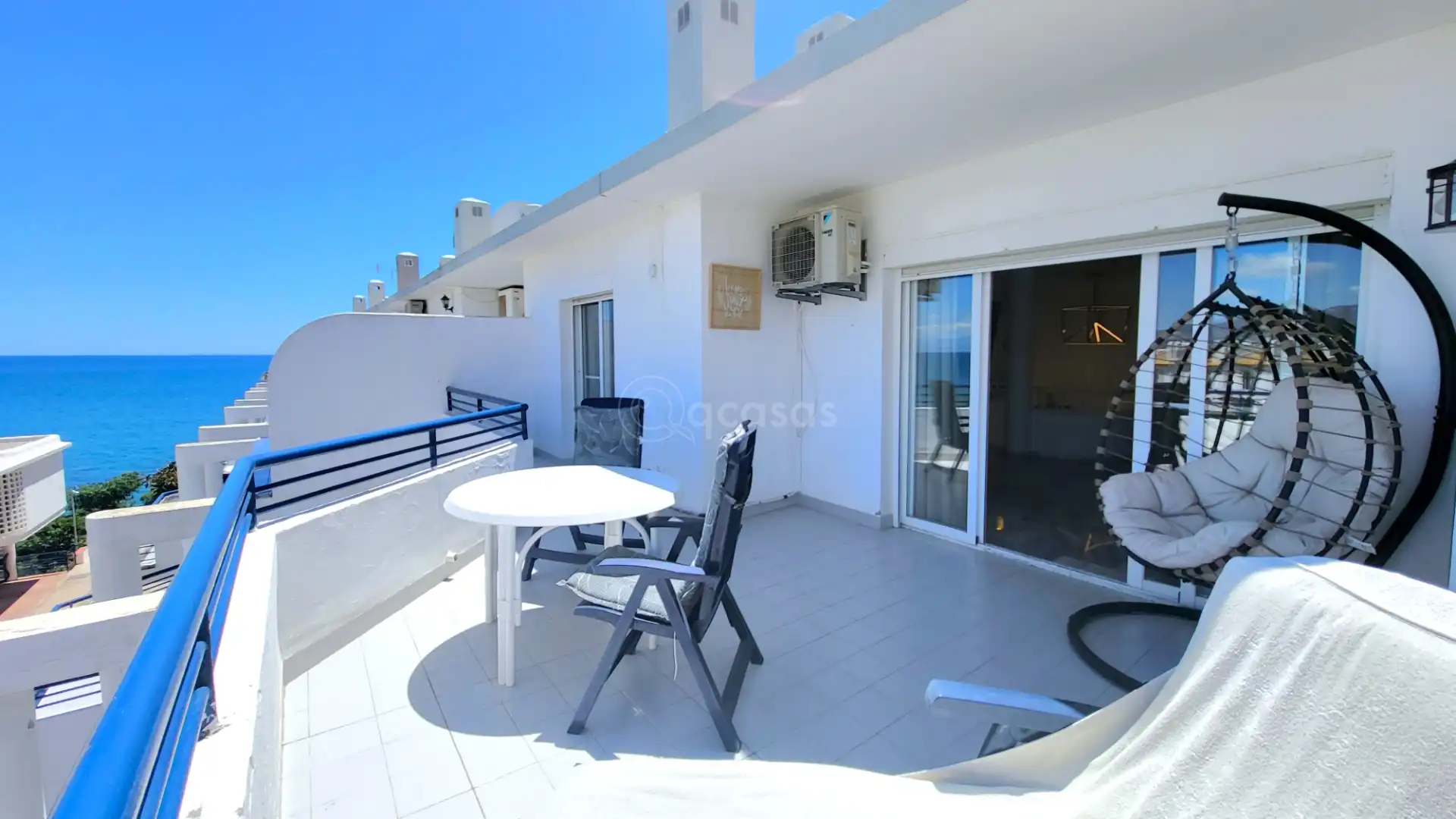 Terrace of Detached homes for sale in Mijas  with Air Conditioner, Heating and Terrace