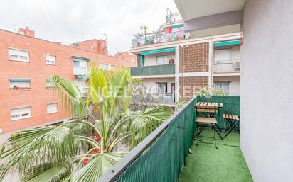 Balcony of Apartment for sale in  Barcelona Capital  with Air Conditioner, Heating and Terrace