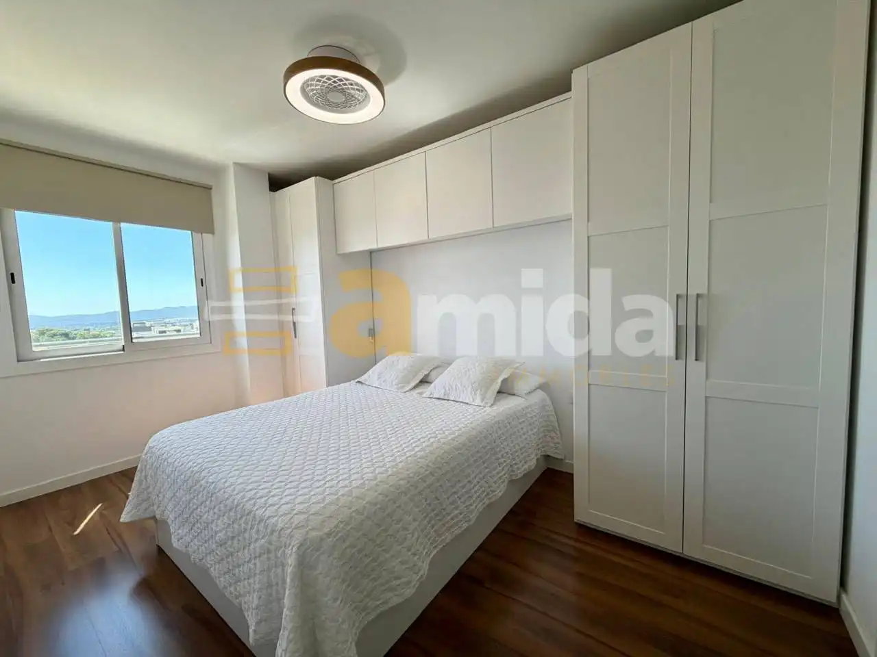 Bedroom of Flat for sale in Sabadell  with Air Conditioner, Heating and Parquet flooring