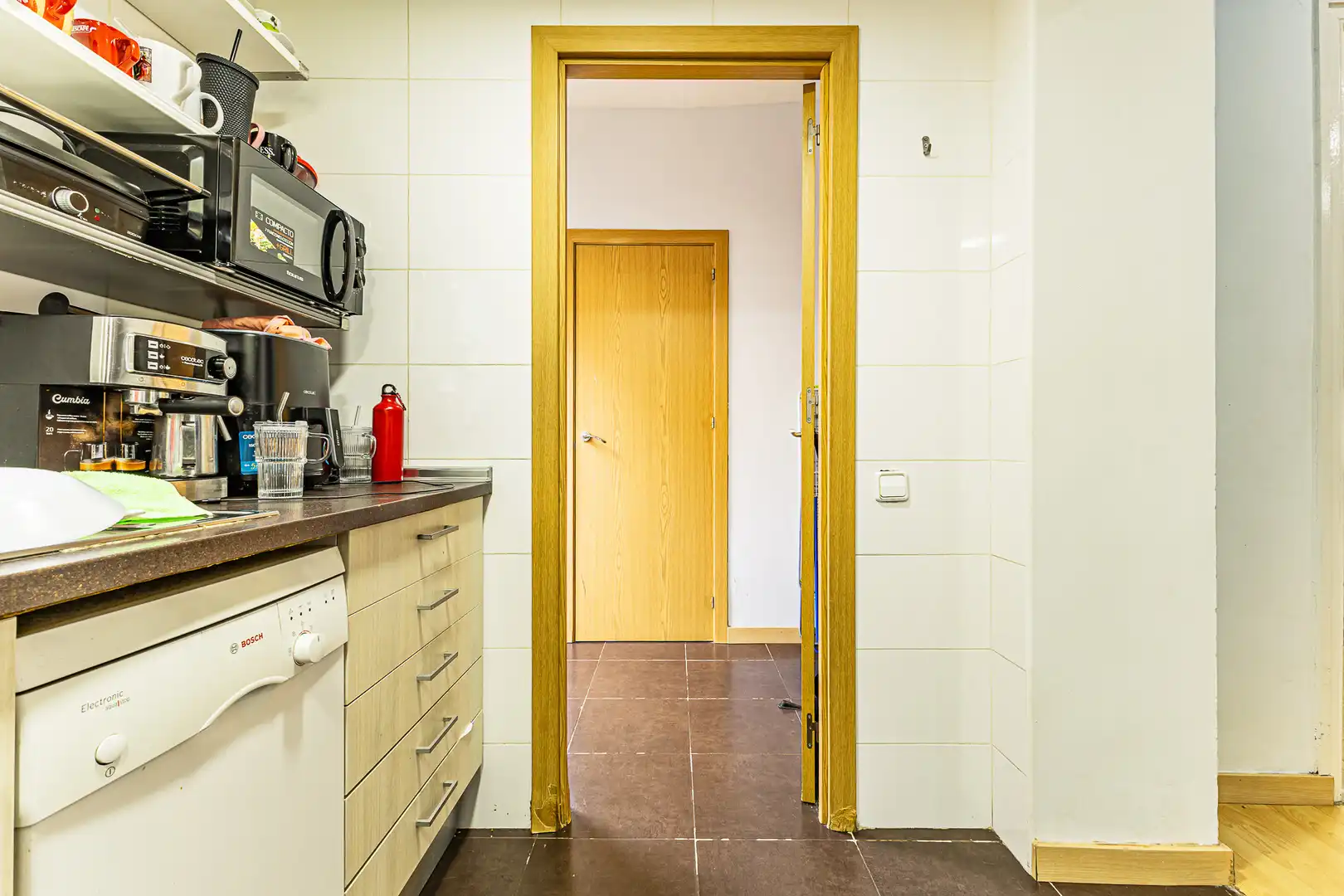 Cocina de Casa adosada en venta en Sant Andreu