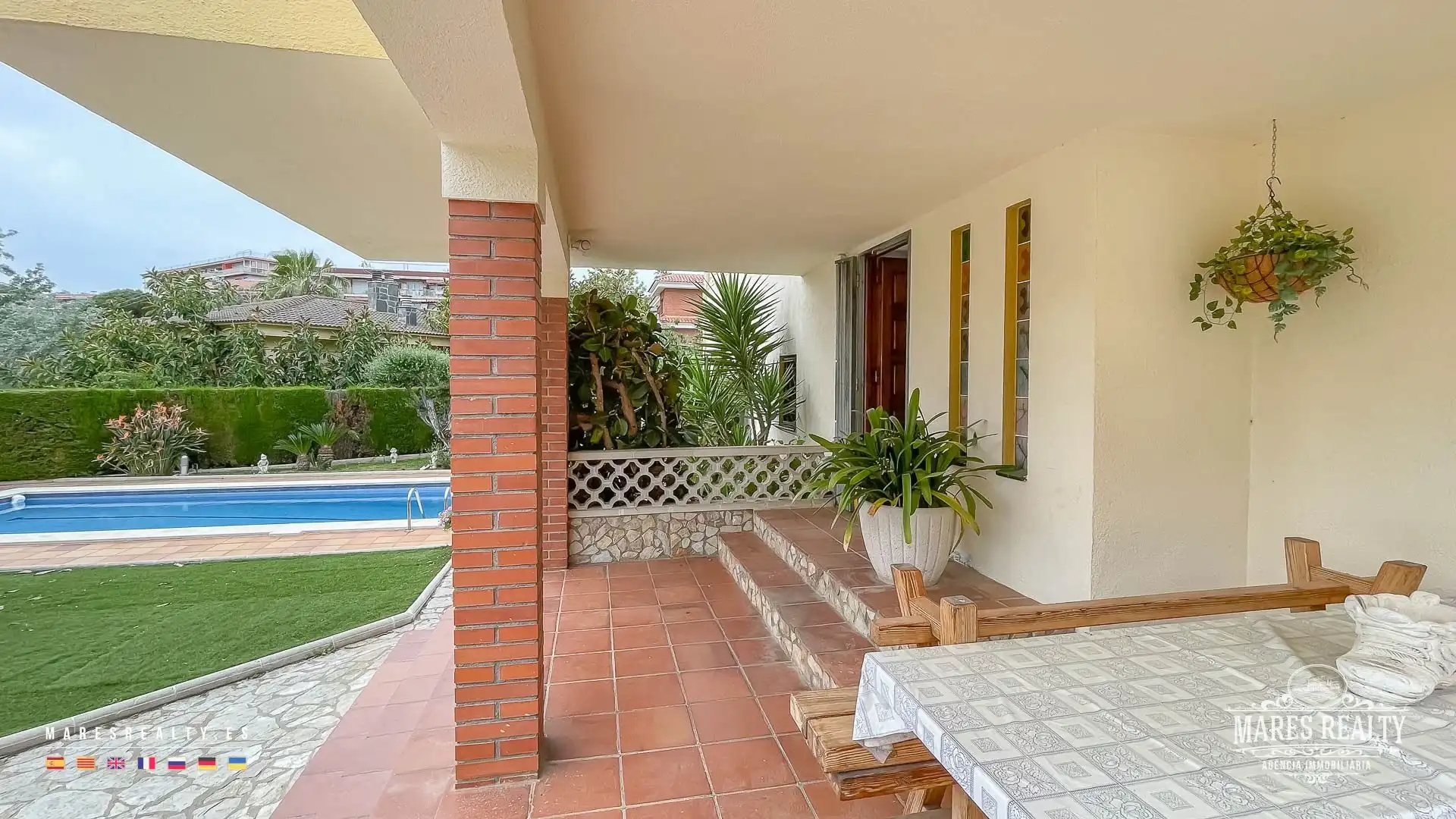 Jardí de Casa o xalet en venda en Lloret de Mar amb Calefacció, Jardí privat i Terrassa