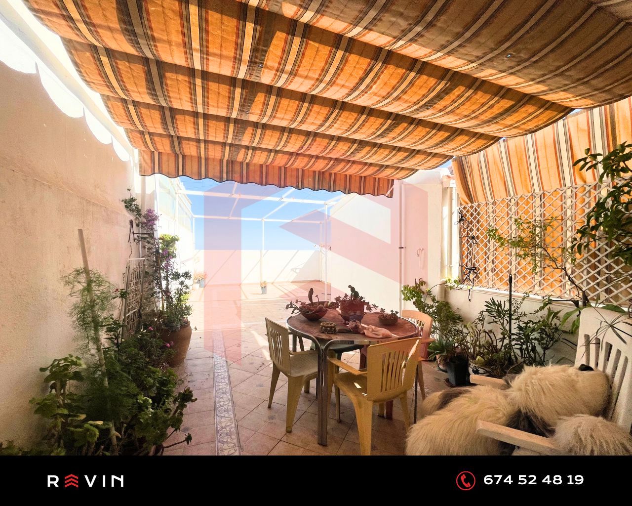 Terrace of Duplex for sale in  Jaén Capital  with Air Conditioner, Heating and Terrace