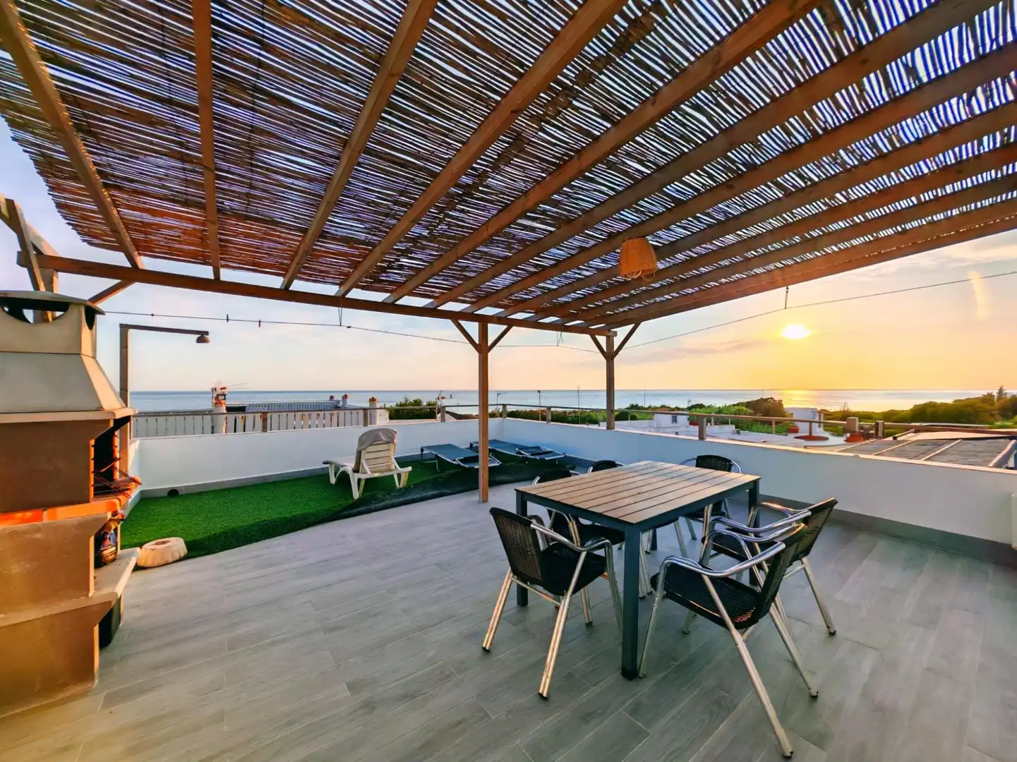 Terrace of Houses for sale in Vejer de la Frontera  with Air Conditioner, Terrace and Furnished