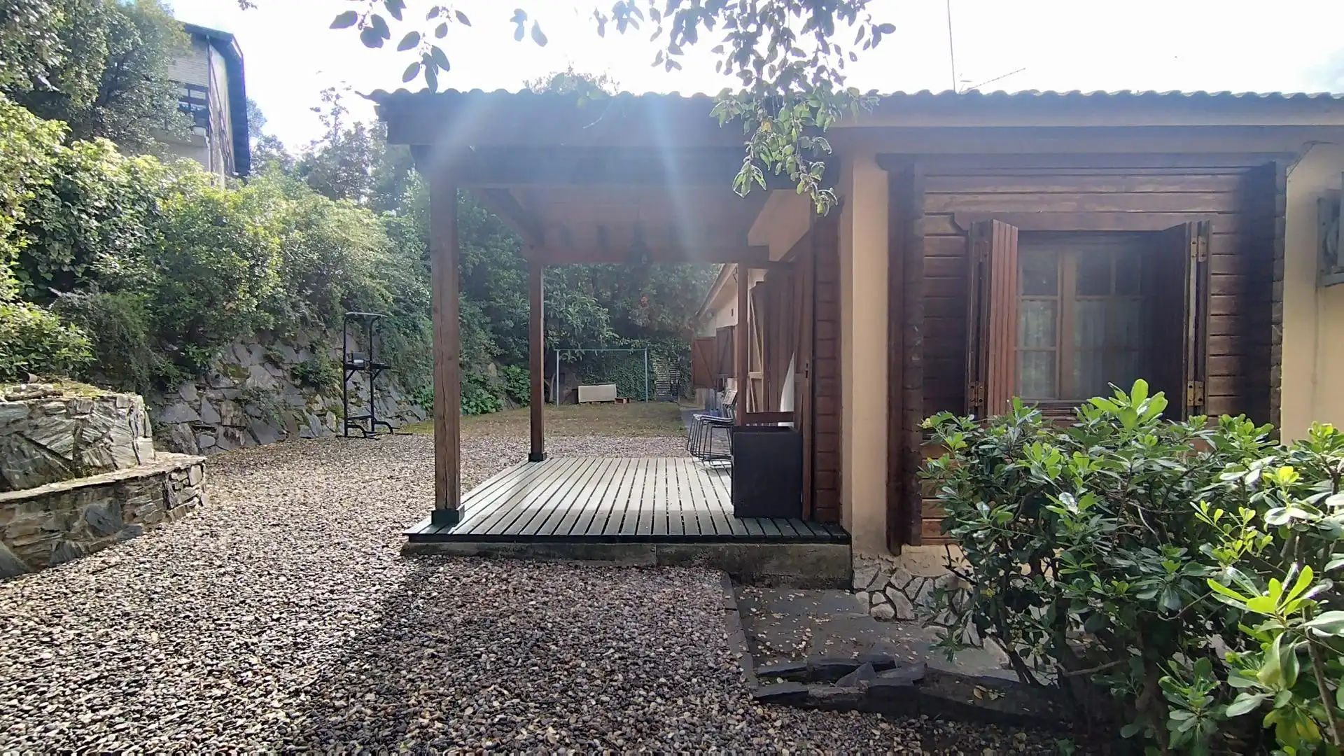 Terrasse von Haus oder Chalet zum Verkauf in Sant Pere de Vilamajor mit Klimaanlage, Heizung und Privatgarten