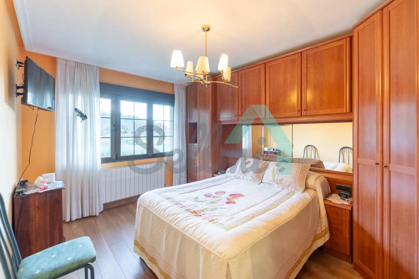 Bedroom of Houses for sale in Morcín  with Heating, Private garden and Terrace