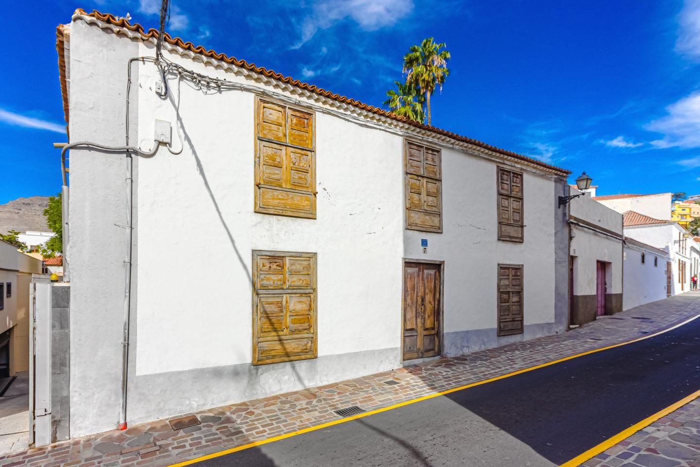 Vista exterior de Casa o chalet en venta en Arona con Jardín privado