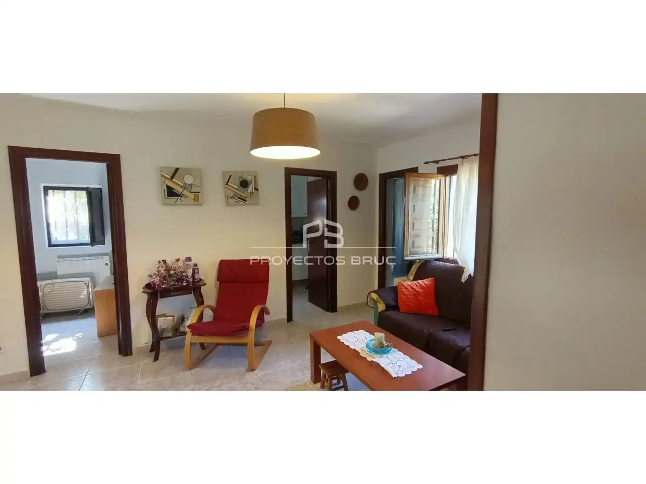 Sala de estar de Casa o chalet en venta en El Bruc con Calefacción y Jardín privado