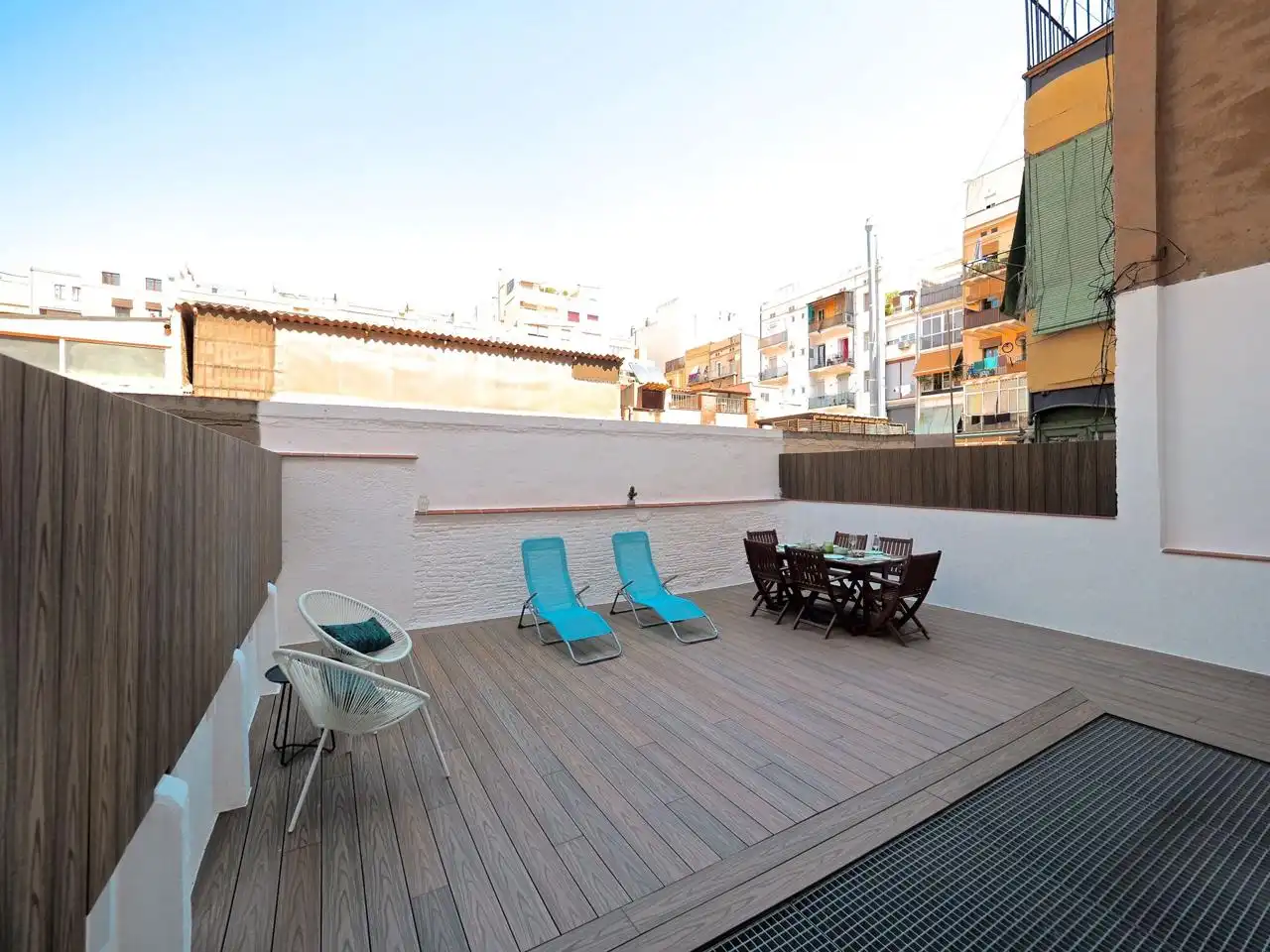 Terrasse von Loft zur Miete in Eixample