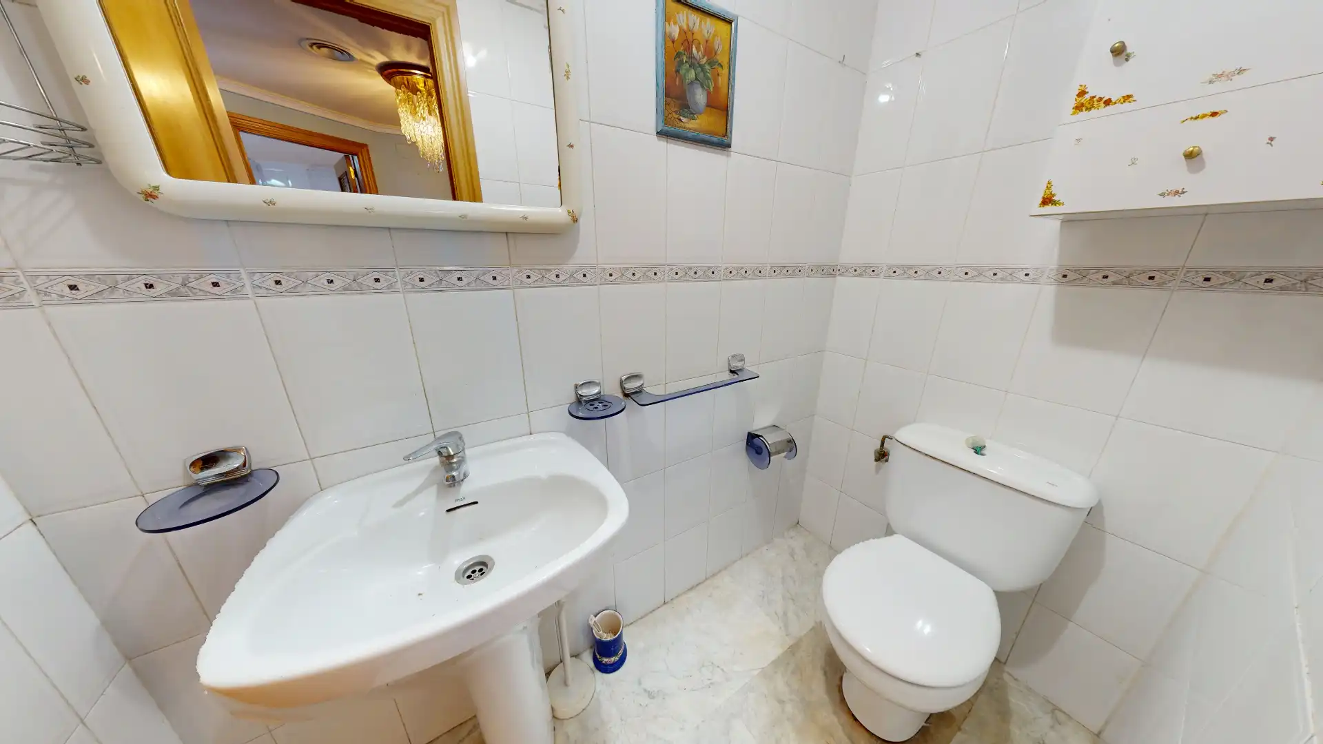 Baño de Casa adosada en venta en Elda con Aire acondicionado, Terraza y Trastero
