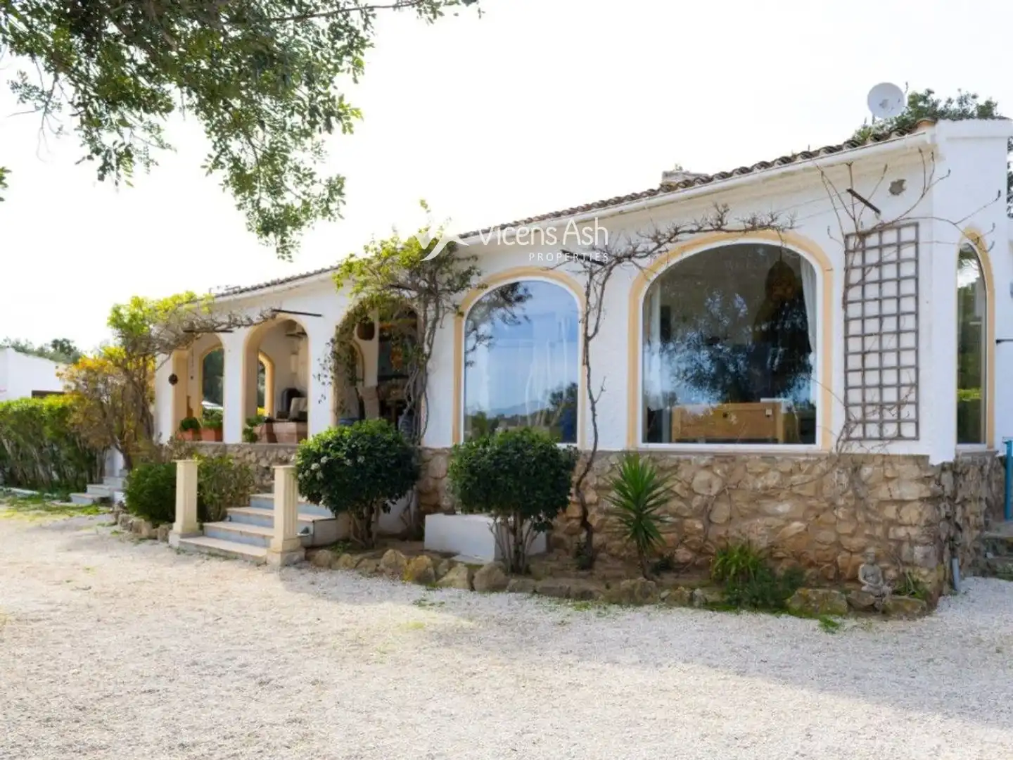 Exterior view of Houses for sale in Jávea / Xàbia  with Air Conditioner, Terrace and Storage room