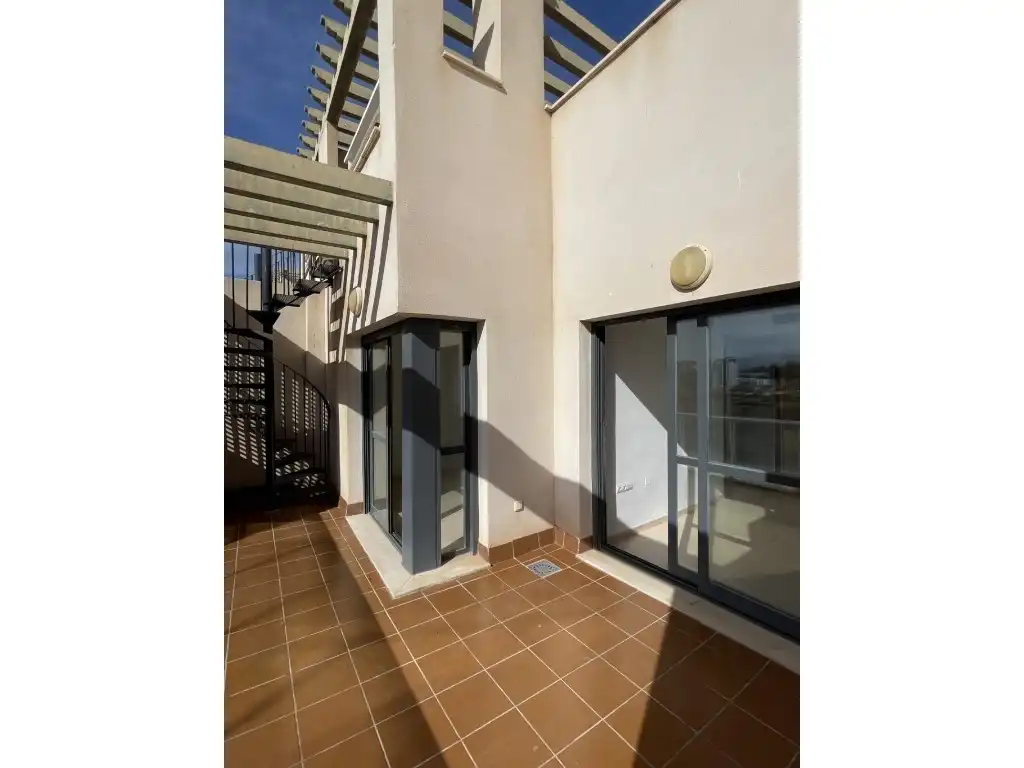 Terraza de Apartamento en venta en Vera con Piscina