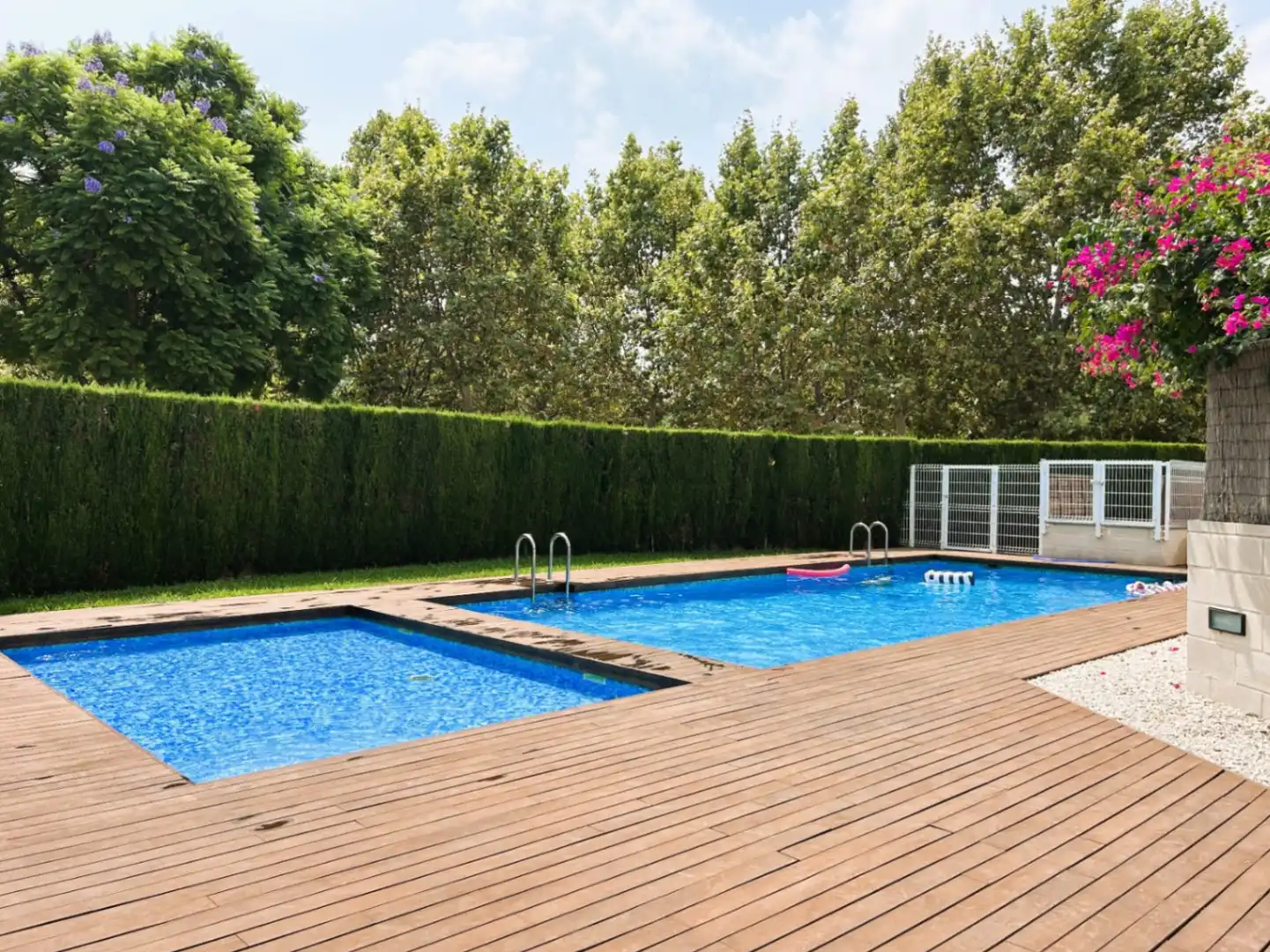 Schwimmbecken von Wohnungen zur Miete in Jávea / Xàbia mit Klimaanlage, Privatgarten und Terrasse