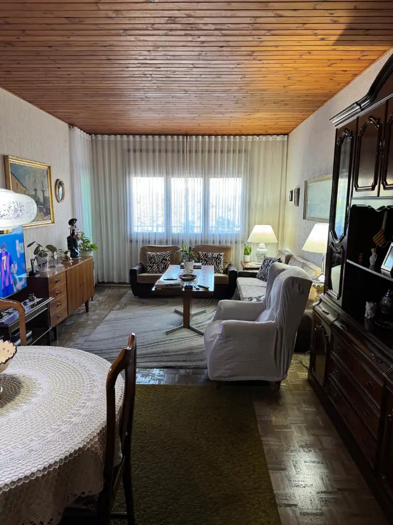 Sala de estar de Piso en venta en Badalona con Amueblado, Horno y Lavadora