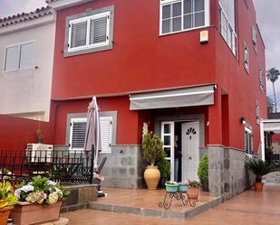 Exterior view of Single-family semi-detached for sale in Firgas  with Air Conditioner, Private garden and Terrace