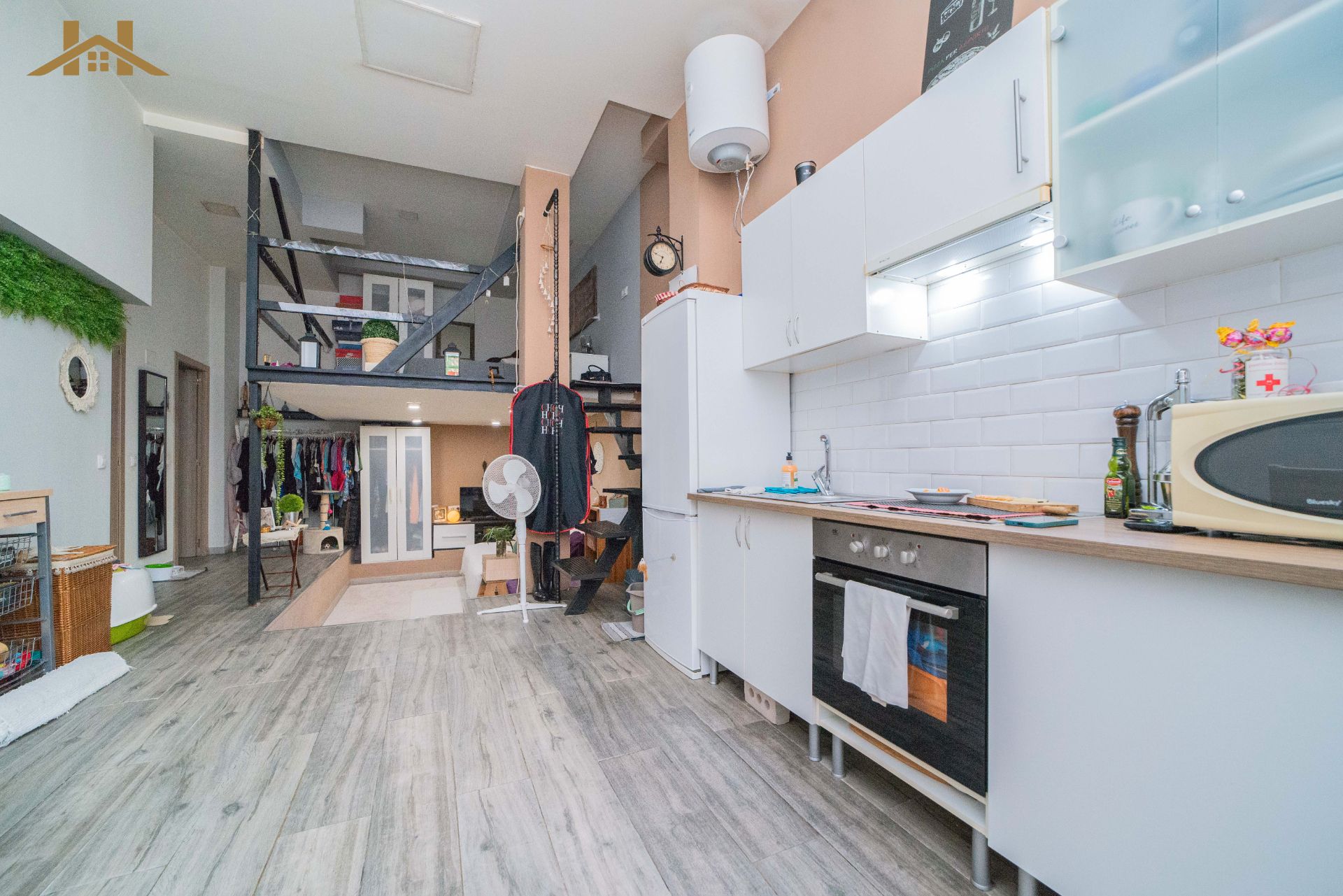 Kitchen of Flat for sale in Móstoles  with Storage room and Furnished
