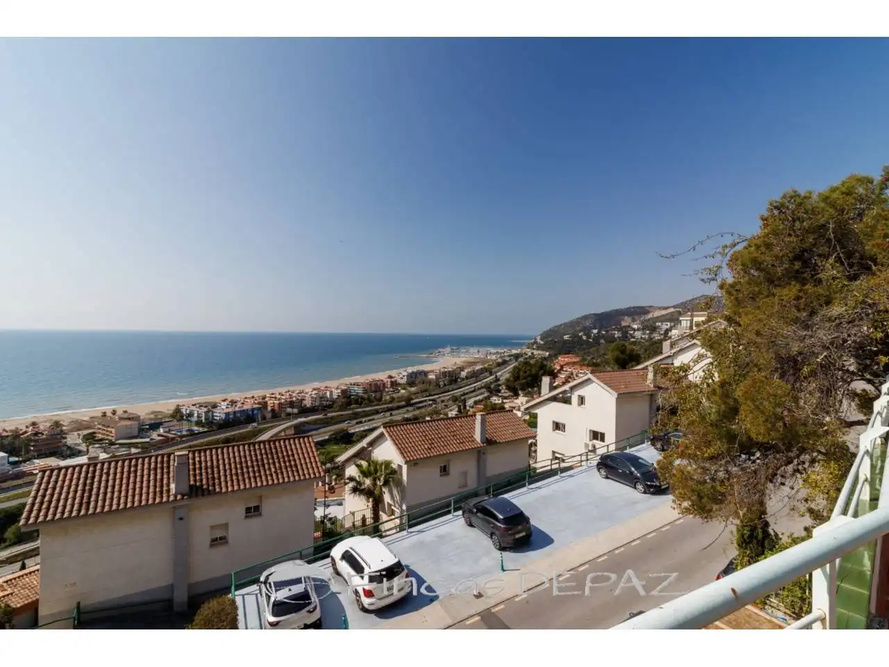 Exterior view of Houses for sale in Sitges  with Private garden, Terrace and Swimming Pool