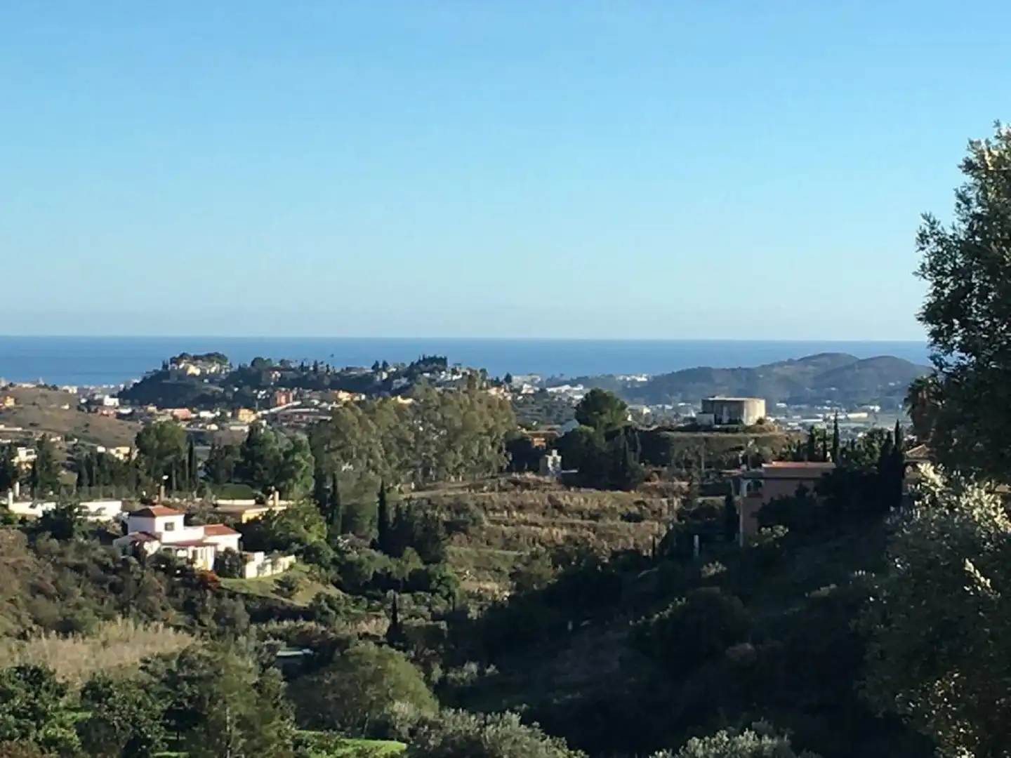 Vista exterior de Finca rústica en venta en Mijas con Piscina
