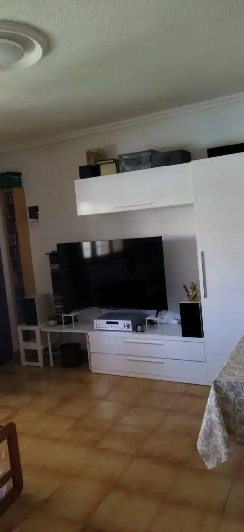 Wohnzimmer von Wohnungen zur Miete in Santa Pola mit Klimaanlage, Terrasse und Möbliert