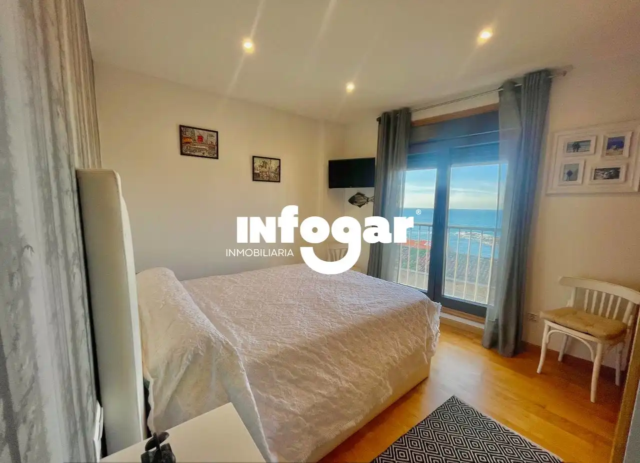 Bedroom of Flat for sale in A Guarda    with Heating, Storage room and Furnished