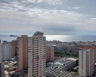 Vista exterior de Àtic en venda en Benidorm amb Aire condicionat, Calefacció i Jardí privat