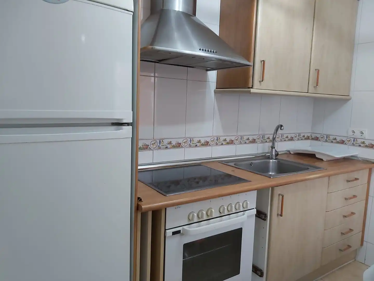 Cocina de Piso de alquiler en Villaseca de la Sagra con Aire acondicionado, Calefacción y Amueblado