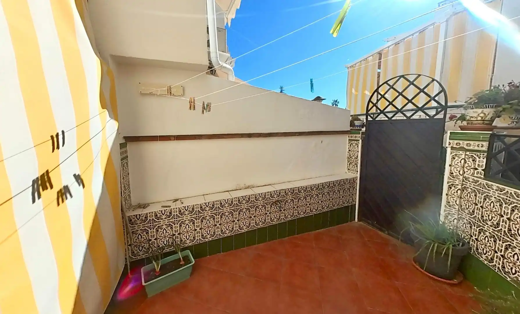 Terrassa de Casa adosada en venda en Málaga amb Aire condicionat, Terrassa i Piscina comunitària