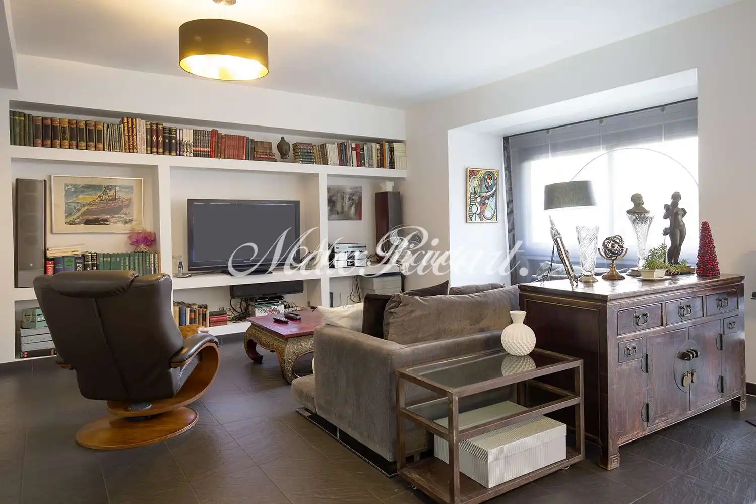 Living room of Flat for rent in Barcelona  with Air Conditioner, Heating and Terrace