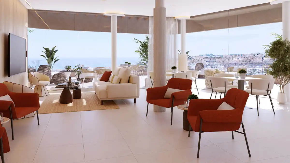 Terrace of Flat for sale in Mijas  with Terrace and Storage room
