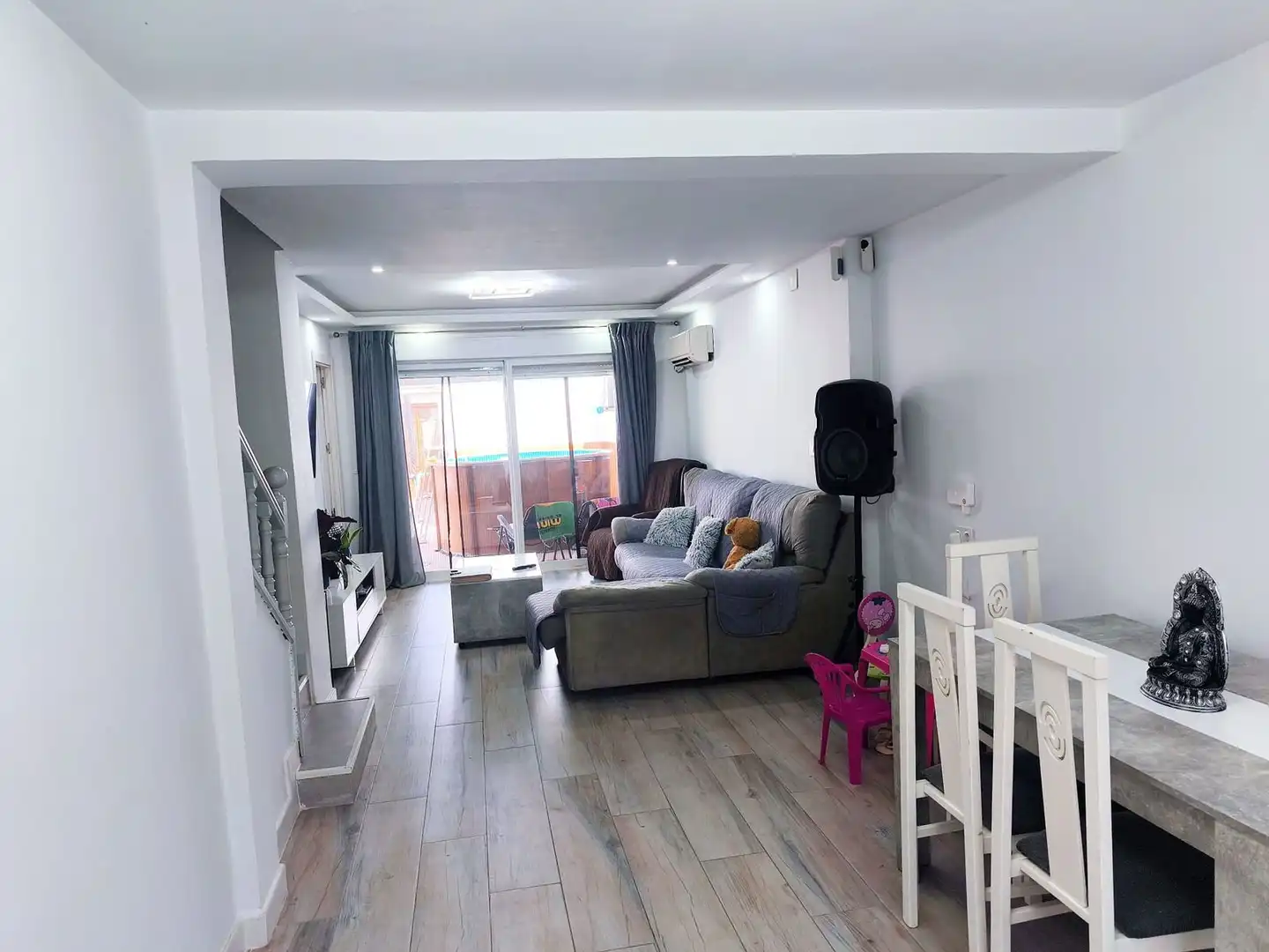 Sala d'estar de Casa adosada en venda en Puertollano