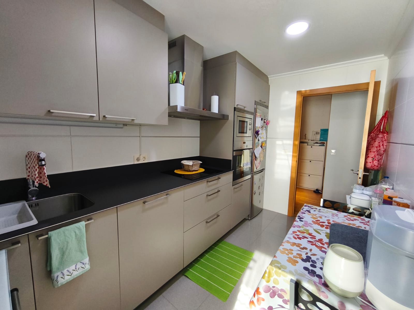 Kitchen of Flat for sale in Allariz  with Heating, Parquet flooring and Storage room