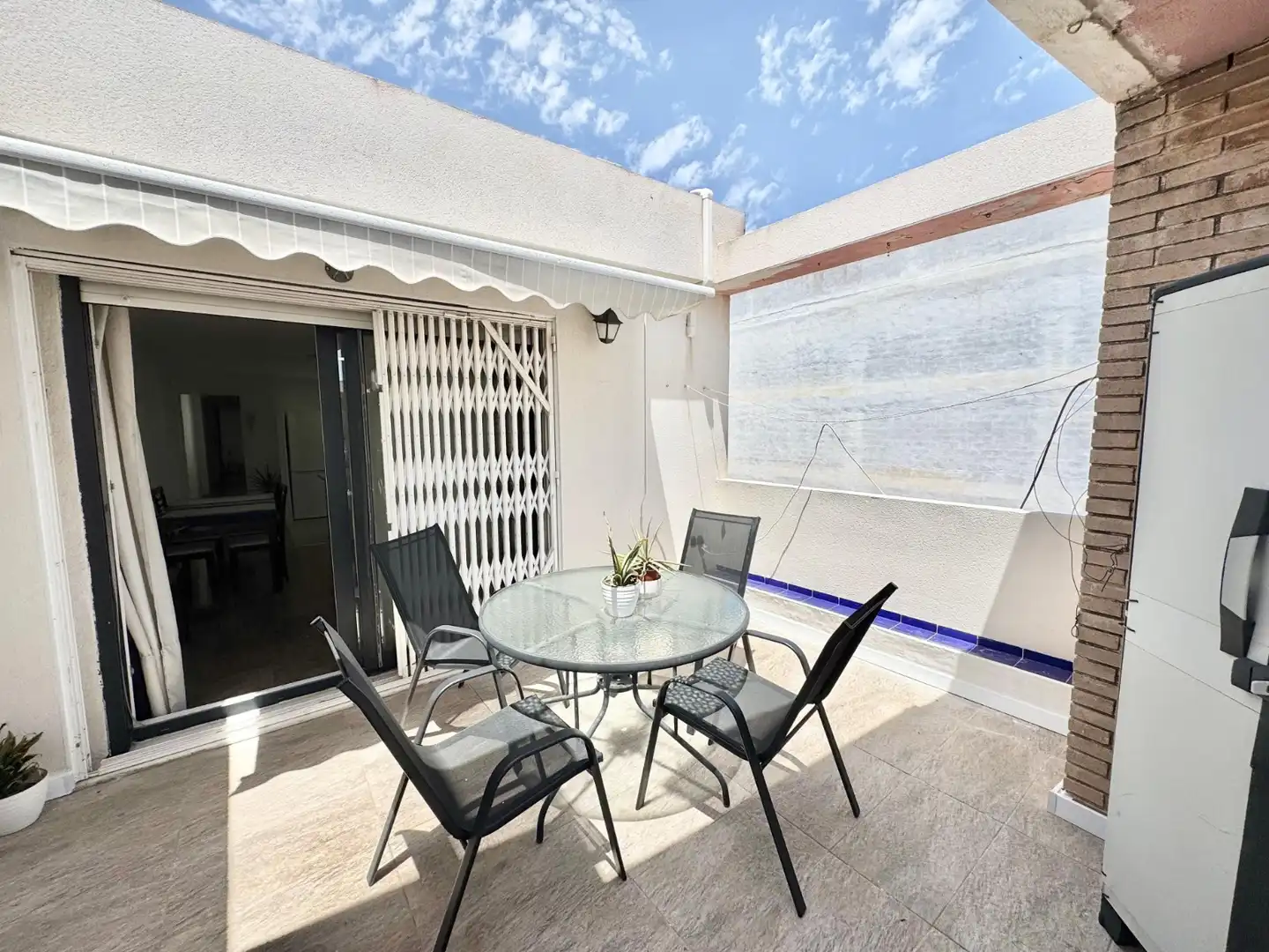 Terraza de Ático de alquiler en Torrevieja con Aire acondicionado, Terraza y Amueblado