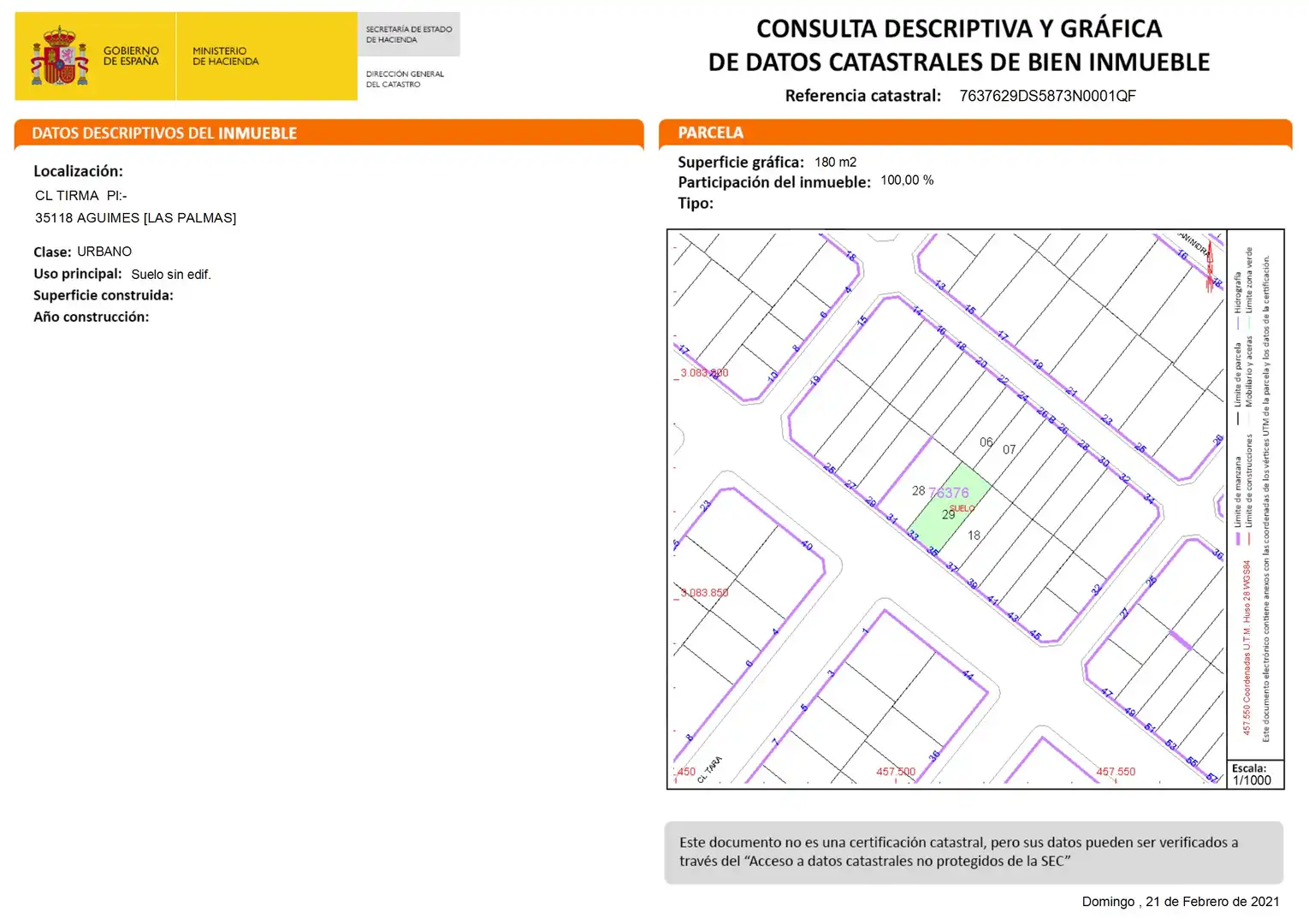 Terreny residencial en venda a Calle Tirma 38, imagen 9