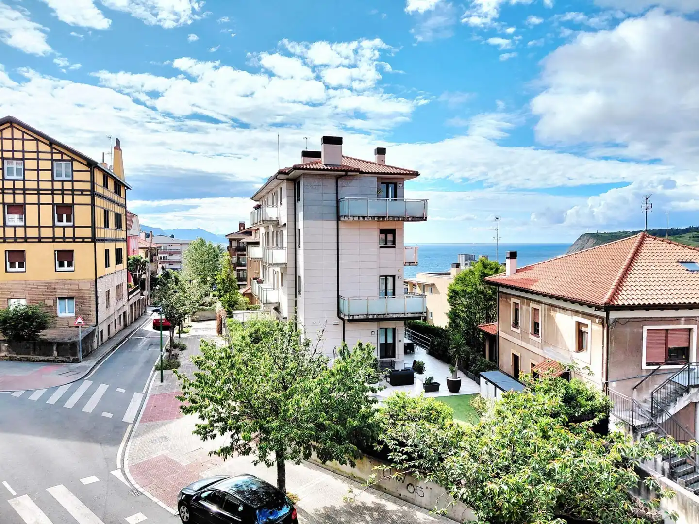 Exterior view of Flat for sale in Getxo   with Heating, Terrace and Storage room