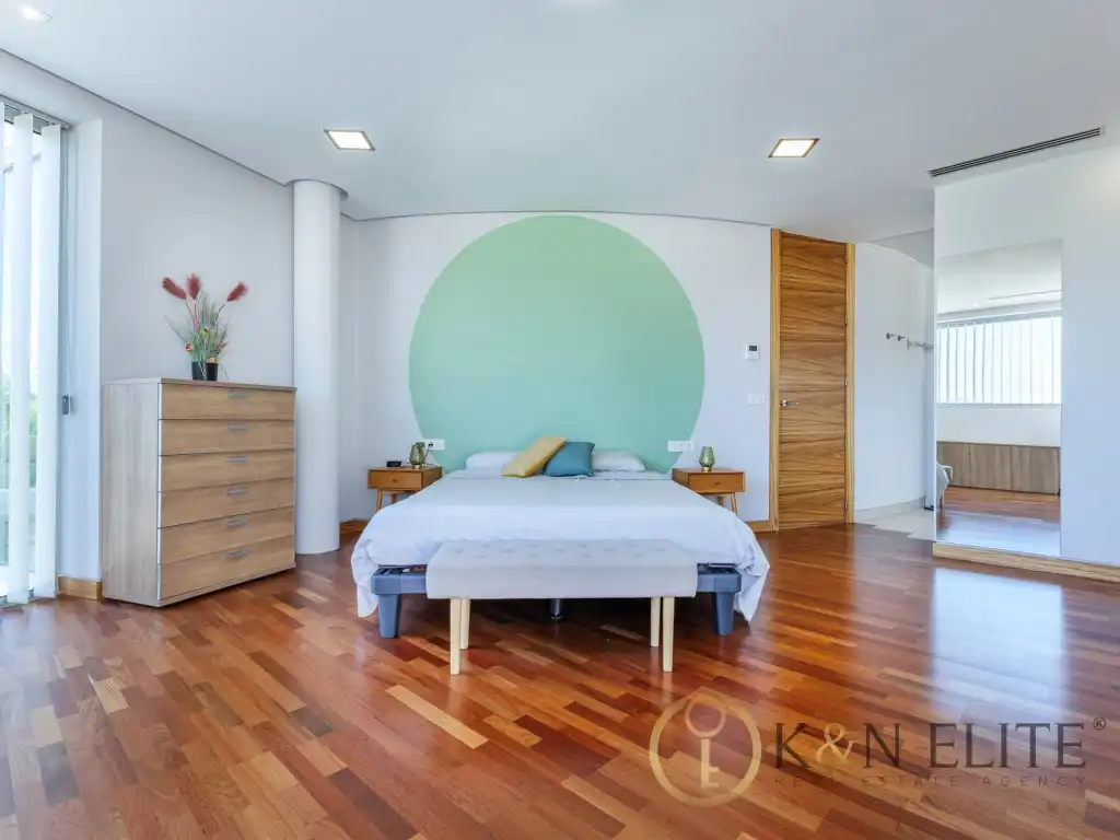 Bedroom of Houses for sale in Petrer  with Air Conditioner, Private garden and Swimming Pool