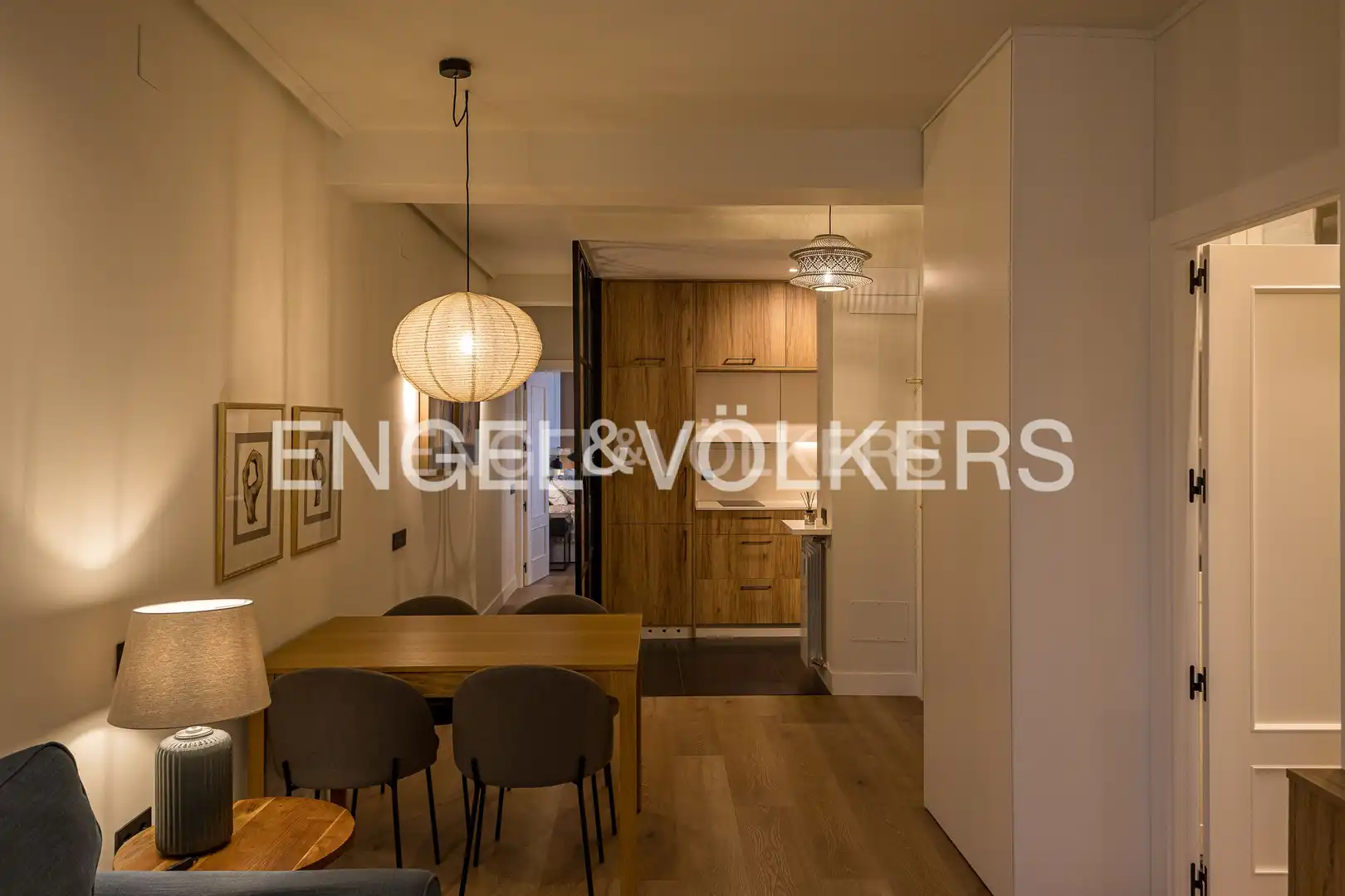 Dining room of Flat for rent in Madrid  with Air Conditioner, Heating and Storage room