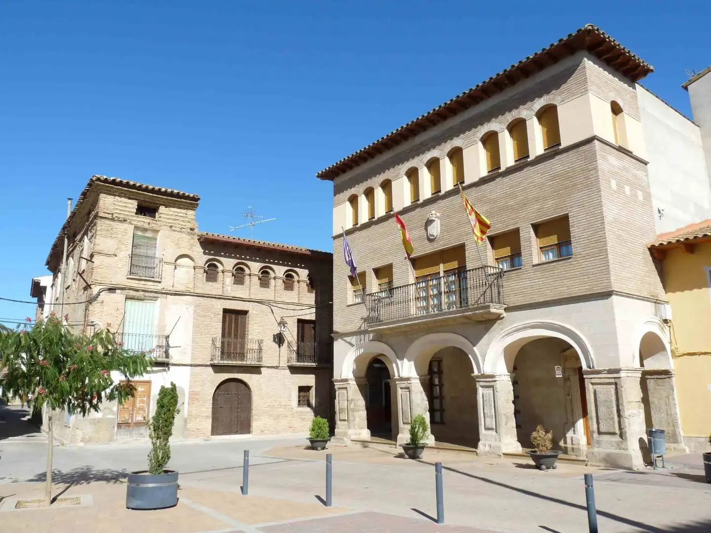 Vista exterior de Piso en venta en Albalate de Cinca con Terraza