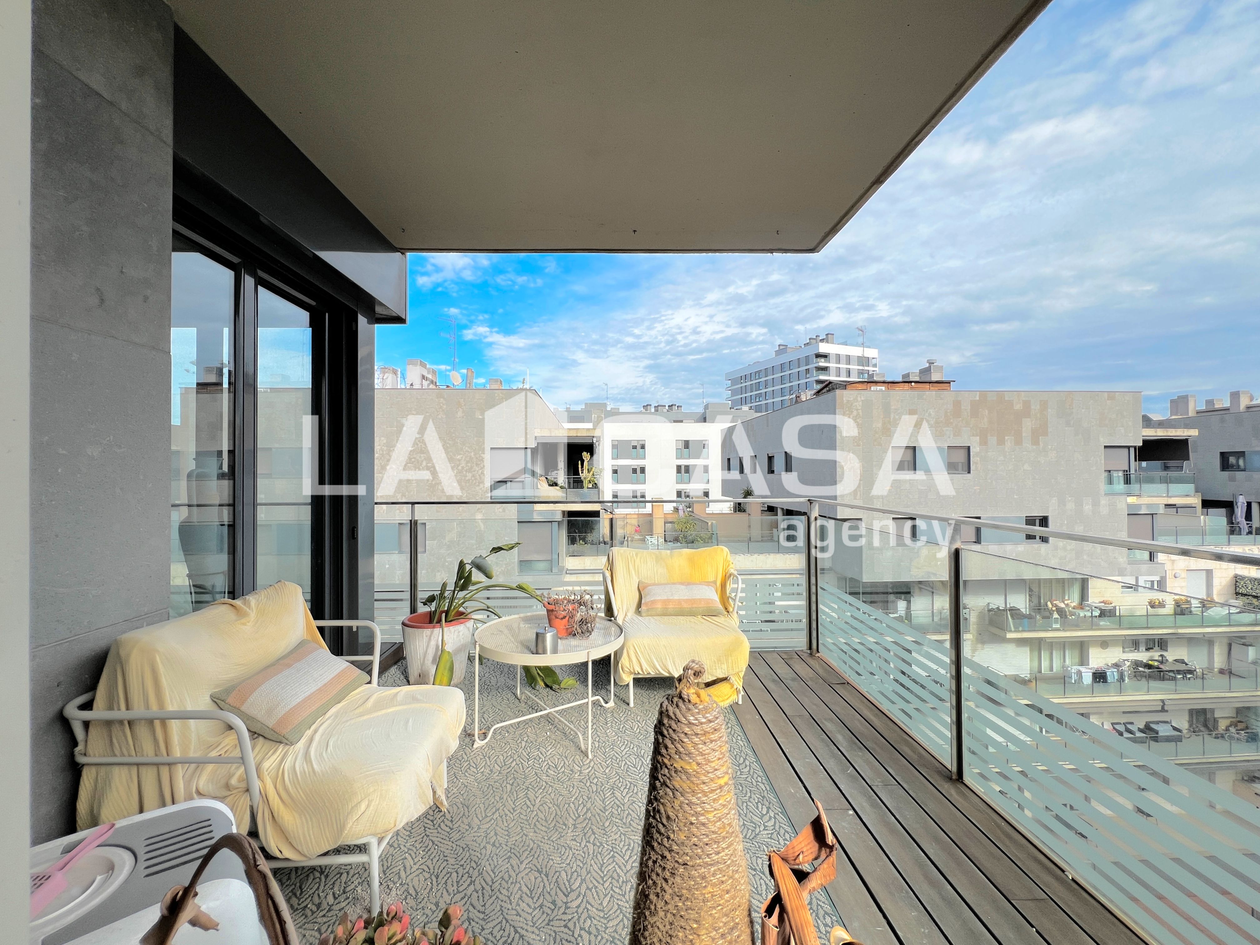 Terrassa de Àtic en venda en Badalona amb Terrassa