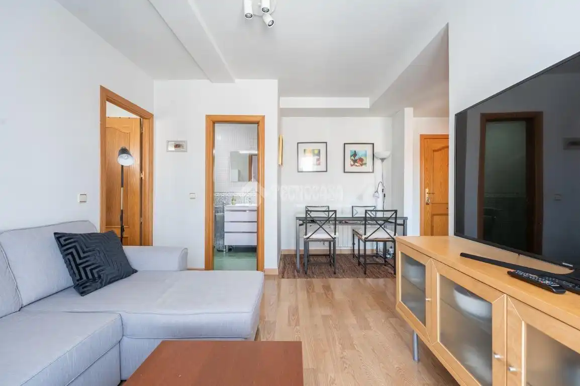 Sala de estar de Piso en venta en Madrid con Aire acondicionado, Trastero y Balcón
