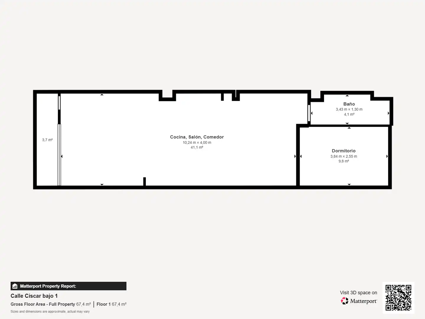 Flat for sale in Castellón de la Plana / Castelló de la Plana  with Air Conditioner, Terrace and Furnished