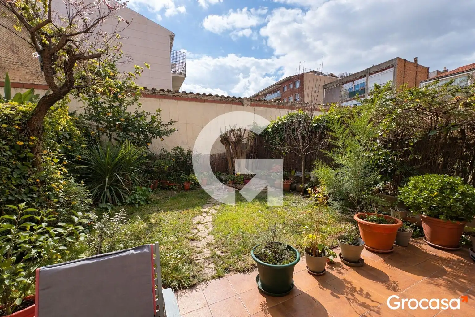 Garten von Maisonette zum Verkauf in Sant Feliu de Llobregat mit Heizung, Privatgarten und Terrasse