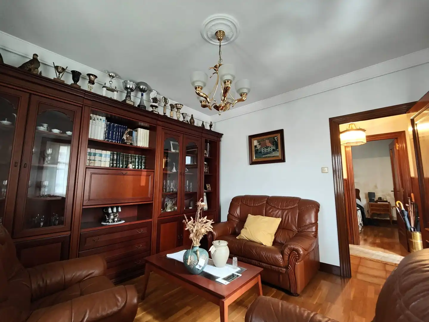 Sala de estar de Casa o chalet en venta en Lasarte-Oria con Calefacción, Jardín privado y Terraza