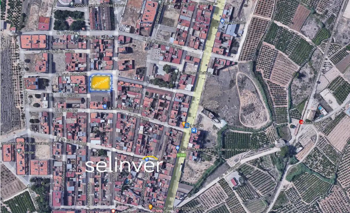 Vista exterior de Residencial en venta en Massalavés