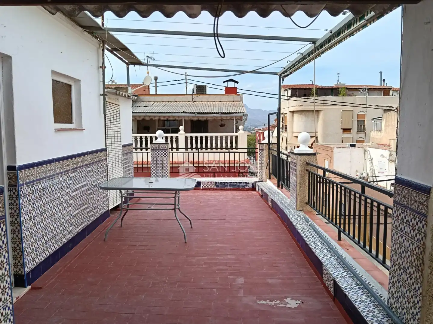Terraza de Casa o chalet de alquiler en Aspe con Aire acondicionado, Terraza y Trastero